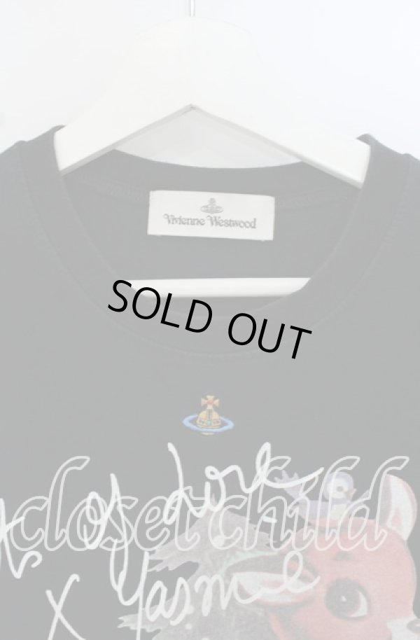 画像2: ヴィヴィアンウエストウッド MAN 中古 / BAMBI CLASSIC T-SHIRT（バンビクラシックティーシャツ） S ブラック  O-25-10-19-033-ts-IG-OS (2)