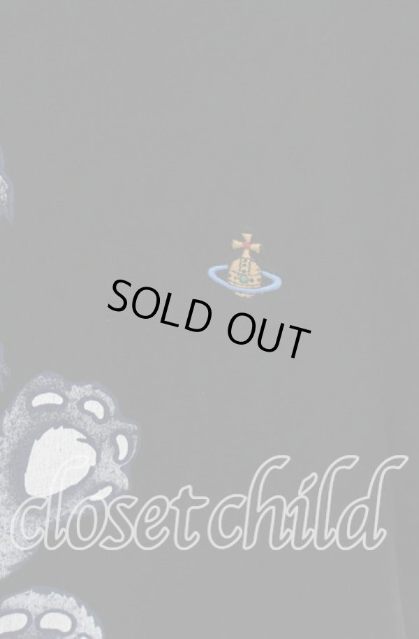 画像2: ヴィヴィアンウエストウッド MAN 中古 / TEDDY CLASSIC T-SHIRT（テディクラシックティーシャツ） M ブラック  O-25-10-19-034-ts-IG-OS (2)