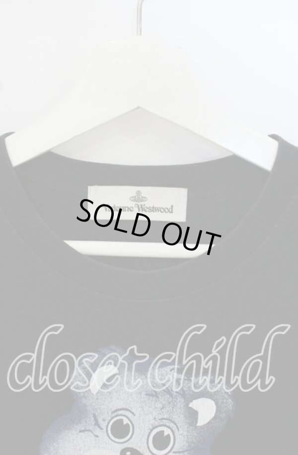 画像3: ヴィヴィアンウエストウッド MAN 中古 / TEDDY CLASSIC T-SHIRT（テディクラシックティーシャツ） M ブラック  O-25-10-19-034-ts-IG-OS (3)