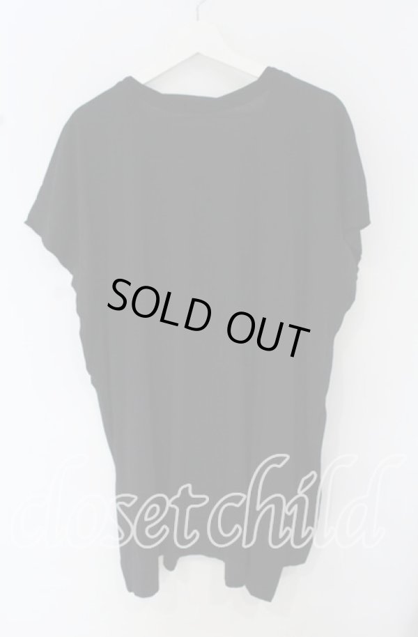 画像4: ヴィヴィアンウエストウッド 中古 / オーブプリントスクエアTシャツ 2 ブラック  O-25-10-19-038-to-IG-ZH (4)