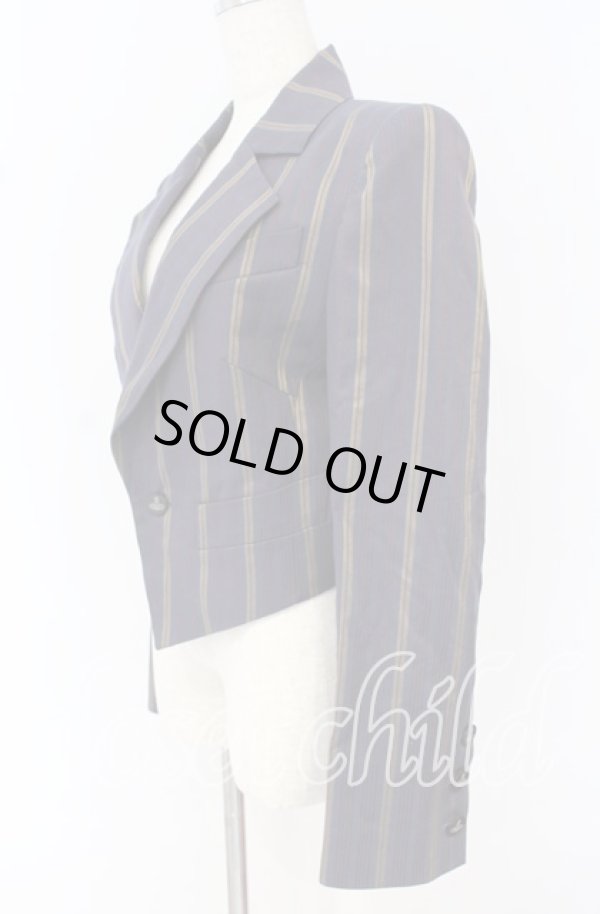 画像2: ヴィヴィアンウエストウッド 中古 / LOU LOU SPENCER JACKET（ロウロウスペンサージャケット） 38 ダスク  O-25-10-19-001-jc-YM-ZH (2)
