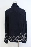 画像7: ANGLOMANIA 中古 / バルーン袖ドレープトップス 38 ネイビー  O-25-10-19-040-to-YM-OS (7)