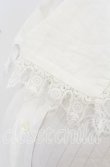 画像4: ヴィヴィアンウエストウッド 中古 / コットンレースストライプ半袖ブラウス 38 ホワイト  O-25-10-19-041-bl-YM-OS (4)