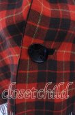 画像2: ヴィヴィアンウエストウッド 中古 / リバーシブルストール  レッドタータン  O-25-10-19-044-gd-YM-OS (2)