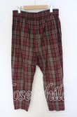 画像4: ヴィヴィアンウエストウッド MAN 中古 / チェックワイドリネン混パンツ 46 マルチ（ブラウン系）  O-25-10-19-046-pa-YM-OS (4)