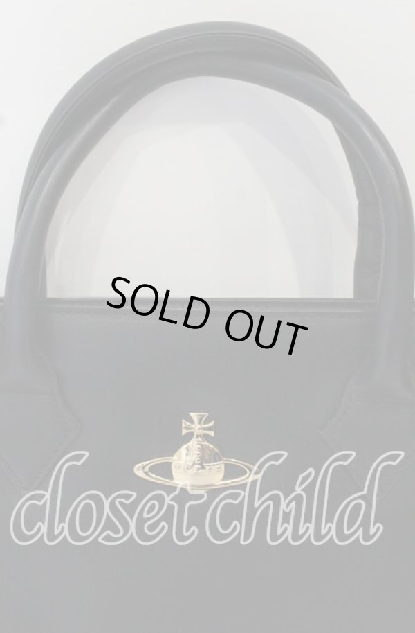 画像2: ヴィヴィアンウエストウッド 中古 / プレーンバッグ  ブラック  O-25-10-19-049-ba-IG-OS (2)