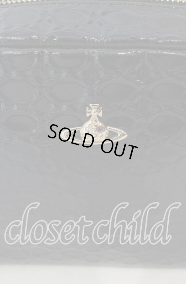 画像2: ヴィヴィアンウエストウッド 中古 / OVAL ORB ショルダーショルダーバッグ（オーバルオーブ）  ブラック  O-25-10-19-050-ba-IG-OS (2)