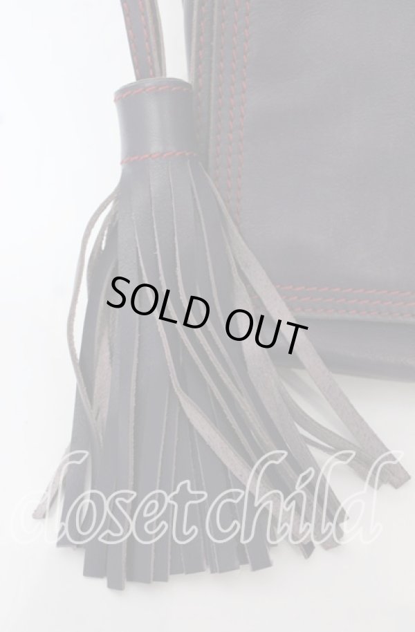 画像2: ヴィヴィアンウエストウッド 中古 / タッセルオーブバッグ  パープル  O-25-10-19-051-ba-IG-ZH (2)