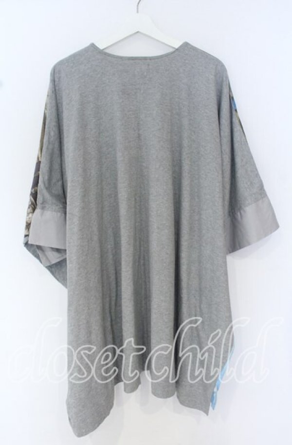 画像3: ANGLOMANIA 中古 / ピカデリーサーカス変形カットワンピース  マルチ×グレー  O-25-10-19-006-op-IG-ZH (3)