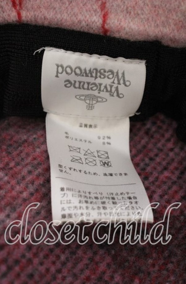 画像4: ヴィヴィアンウエストウッド 中古 / HARLEQUIN バスクベレー（ハーレクインバスクベレー） M~S ピンク  O-25-10-19-054-ha-IG-ZH (4)