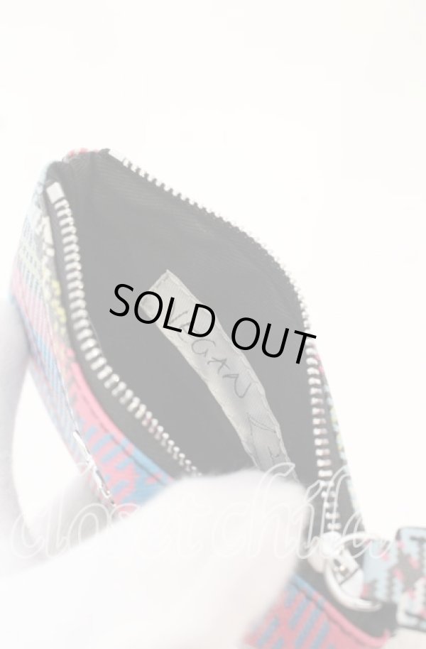 画像4: ヴィヴィアンウエストウッド 中古 / BIOGREEN SAFFIANO PRINTED COIN PURSE（バイオグリーンサフィアーノプリンテッドコインケース）  マックアンディタータン  O-25-10-19-059-gd-YM-OS (4)