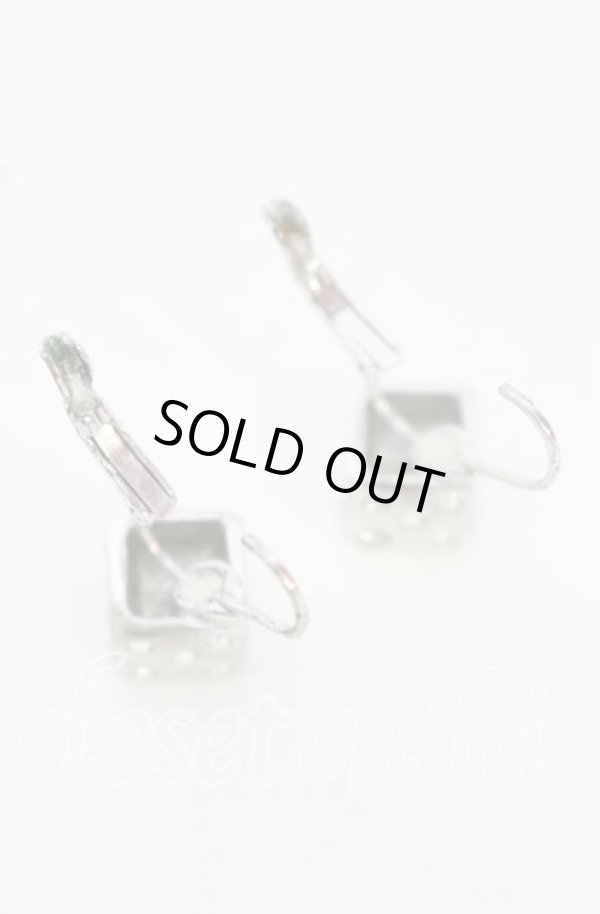 画像4: ヴィヴィアンウエストウッド 中古 / Dice Earrings（ダイスイヤリング）  シルバー  O-25-10-19-060-ac-YM-OS (4)