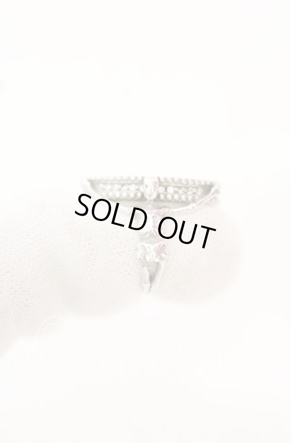 画像4: ヴィヴィアンウエストウッド 中古 / Skeleton Ring（スケルトン　リング） S（11号） シルバー  O-25-10-19-063-rg-YM-OS (4)