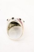画像6: ヴィヴィアンウエストウッド 中古 / Black Oval Ring（ブラックオーバル　リング） S（11号） ブラックｘシルバー  O-25-10-19-064-rg-YM-OS (6)