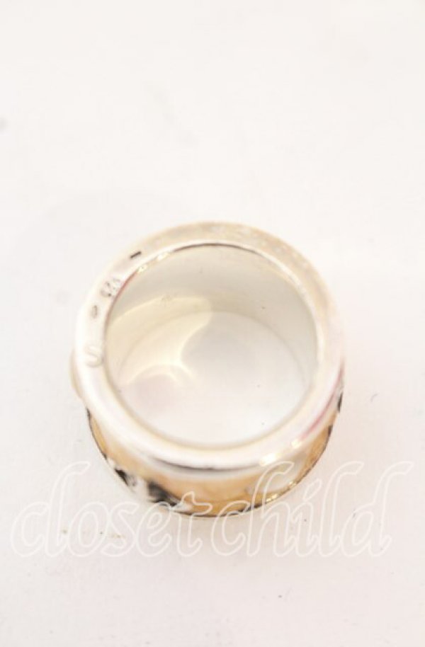 画像3: ヴィヴィアンウエストウッド 中古 / 旧キングリング S（11号） アイボリーｘシルバー  O-25-10-19-066-rg-YM-OS (3)