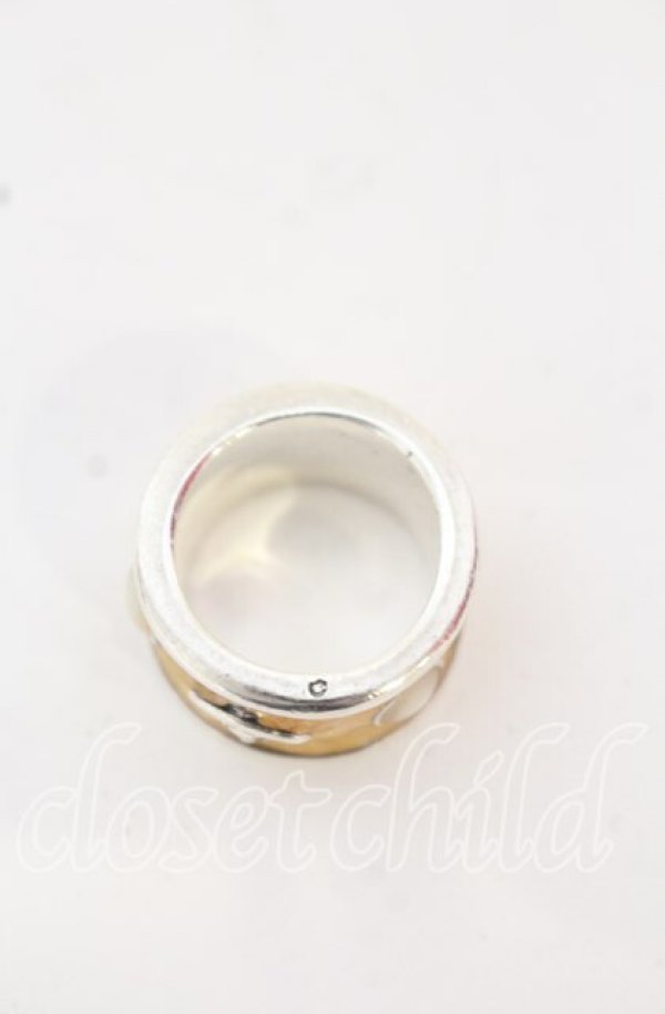 画像4: ヴィヴィアンウエストウッド 中古 / 旧キングリング S（11号） アイボリーｘシルバー  O-25-10-19-066-rg-YM-OS (4)