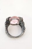 画像6: ヴィヴィアンウエストウッド 中古 / Crow Cabochon Ring（クロウカボションリング） S（12号） ピンクｘガンメタル  O-25-10-19-069-ac-YM-OS (6)