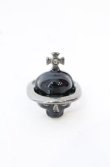 画像2: ヴィヴィアンウエストウッド 中古 / Solid Skull Ring（ソリッドスカルリング） S（12号） ブラックｘガンメタル  O-25-10-19-070-rg-YM-OS (2)