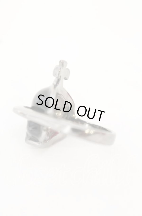画像3: ヴィヴィアンウエストウッド 中古 / Solid Skull Ring（ソリッドスカルリング） S（12号） ブラックｘガンメタル  O-25-10-19-070-rg-YM-OS (3)