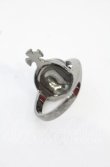 画像4: ヴィヴィアンウエストウッド 中古 / Solid Skull Ring（ソリッドスカルリング） S（12号） ブラックｘガンメタル  O-25-10-19-070-rg-YM-OS (4)