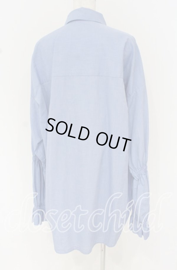 画像3: ヴィヴィアンウエストウッド MAN 中古 / エスキモーアウターシャツ F ブルー  O-25-10-19-008-bl-IG-ZH (3)