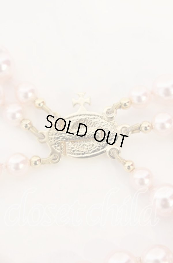 画像6: ヴィヴィアンウエストウッド 中古 / ブロークンパールチョーカー(2LOW)  ゴールドxピンク  O-25-10-19-077-nl-YM-OS (6)