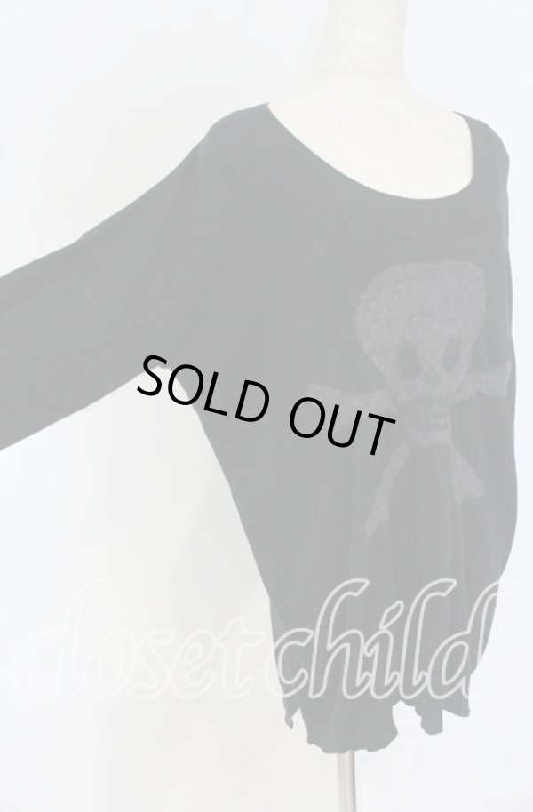 画像3: ヴィヴィアンウエストウッド 中古 / スカルニットワンピース 1 ブラック  O-25-10-19-009-op-IG-OS (3)