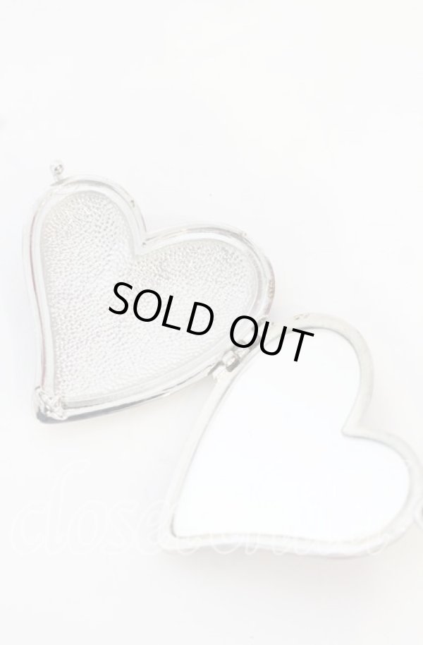 画像6: ヴィヴィアンウエストウッド 中古 / heart rocket keyring PENDANT（ハートロケットキーリングペンダント）  レッド×シルバー  O-25-10-19-082-nl-IG-OS (6)