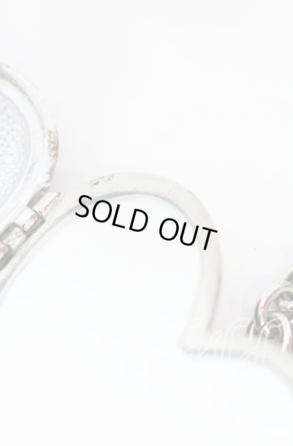 画像7: ヴィヴィアンウエストウッド 中古 / heart rocket keyring PENDANT（ハートロケットキーリングペンダント）  レッド×シルバー  O-25-10-19-082-nl-IG-OS (7)