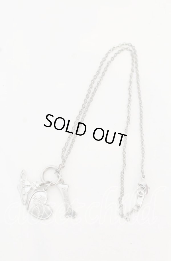 画像2: ヴィヴィアンウエストウッド 中古 / brabra nackrace（ブラブラネックレス）  シルバー  O-25-10-19-085-nl-IG-OS (2)