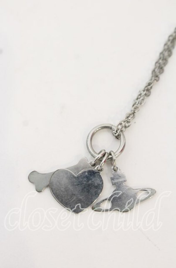 画像3: ヴィヴィアンウエストウッド 中古 / brabra nackrace(ブラブラネックレス)  シルバー  O-25-10-19-085-nl-IG-OS (3)