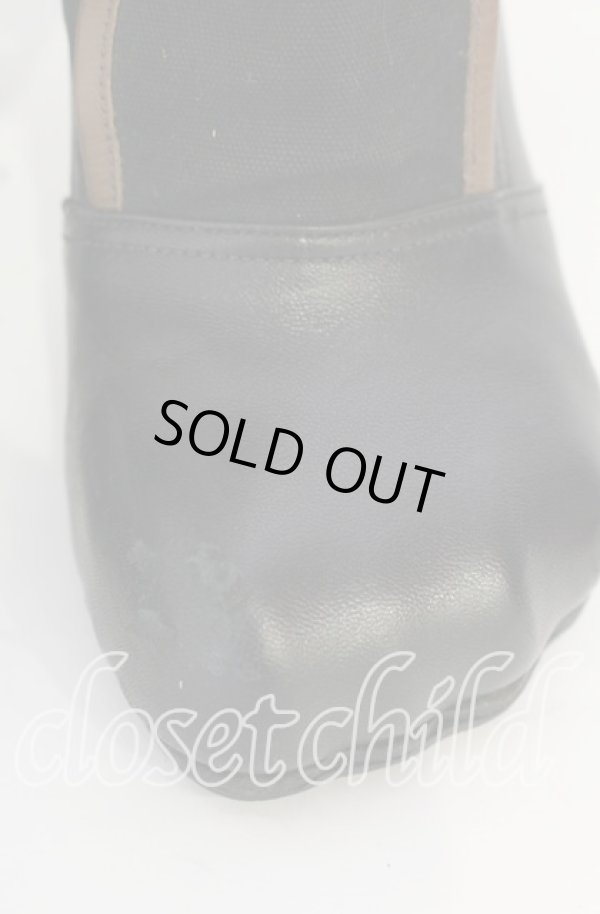 画像3: ヴィヴィアンウエストウッド 中古 / 猫足ボンテージブーツ 5（約24cm） ブラックｘブラウンｘイエロー  O-25-10-19-086-sh-YM-ZH (3)