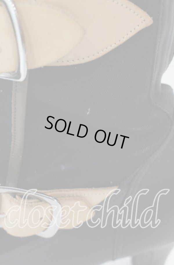 画像6: ヴィヴィアンウエストウッド 中古 / 猫足ボンテージブーツ 5（約24cm） ブラックｘブラウンｘイエロー  O-25-10-19-086-sh-YM-ZH (6)