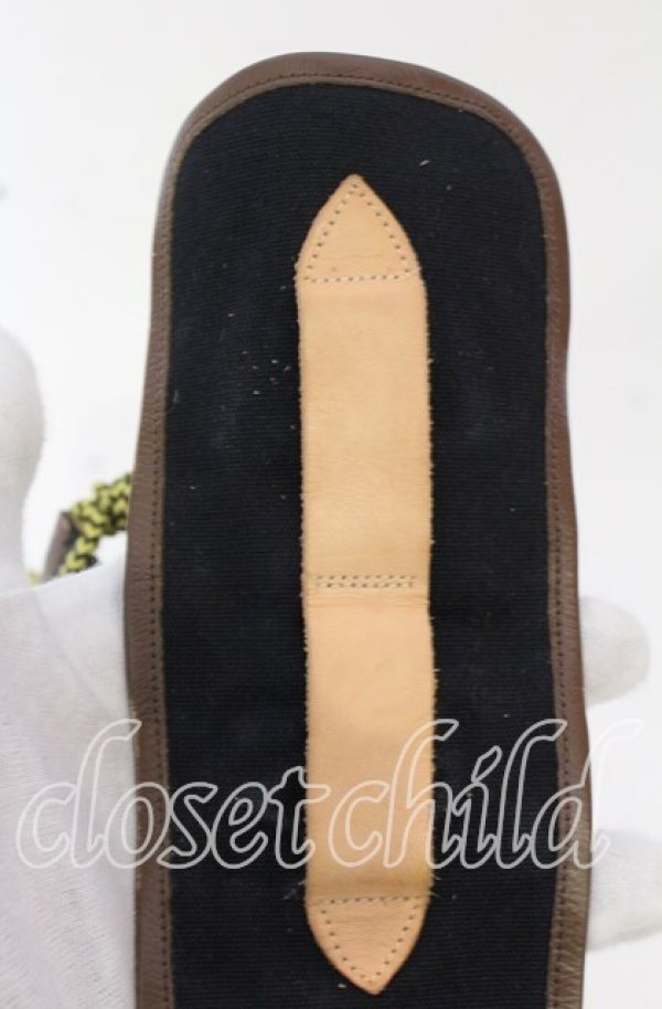 画像10: ヴィヴィアンウエストウッド 中古 / 猫足ボンテージブーツ 5(約24cm) ブラックxブラウンxイエロー  O-25-10-19-086-sh-YM-ZH (10)