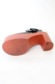 画像6: ヴィヴィアンウエストウッド×Melissa 中古 / MULE AD サンダル 24cm ブラックxレンガ  O-25-10-19-087-sh-YM-ZH (6)