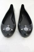 画像3: ヴィヴィアンウエストウッド×Melissa 中古 / バレリーナシューズ 24.5cm ブラック  O-25-10-19-088-sh-YM-OS (3)
