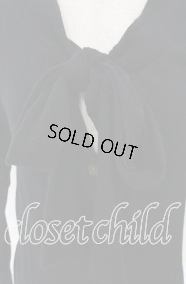 画像2: ヴィヴィアンウエストウッド 中古 / リボンニットカーディガン 2 ブラック  O-25-10-19-010-to-YM-OS (2)