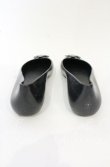 画像6: ヴィヴィアンウエストウッド×Melissa 中古 / バレリーナシューズ 24.5cm ブラック  O-25-10-19-088-sh-YM-OS (6)