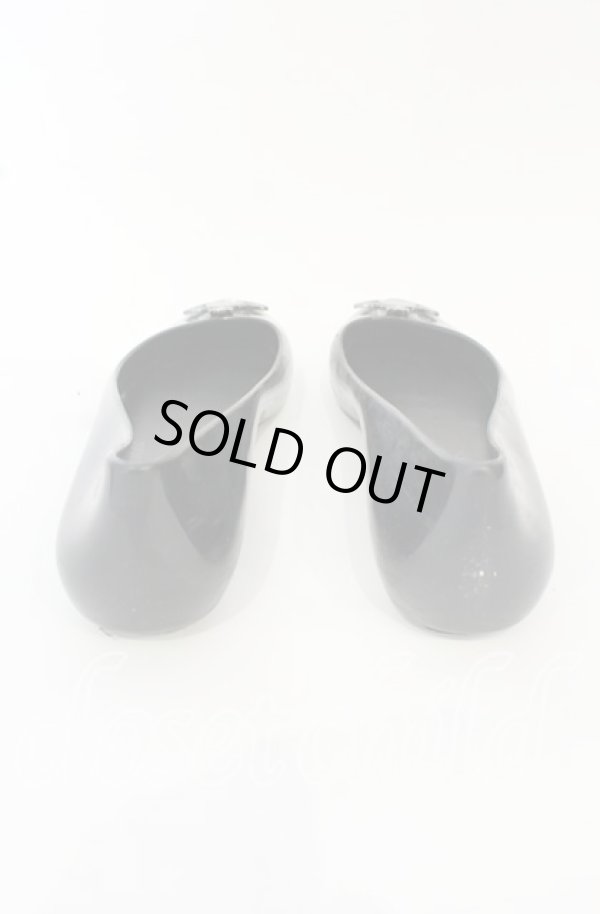 画像6: ヴィヴィアンウエストウッド×Melissa 中古 / バレリーナシューズ 24.5cm ブラック  O-25-10-19-088-sh-YM-OS (6)