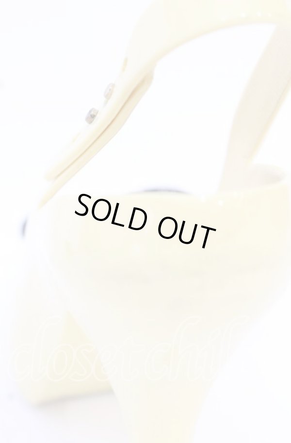 画像7: ヴィヴィアンウエストウッド×Melissa 中古 / Melissa Lady Dragon（メリッサレディドラゴン）　ヒールシューズ EU38（24-24.5cm) ブラックｘイエロー  O-25-10-19-089-sh-YM-OS (7)