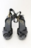 画像2: ヴィヴィアンウエストウッド×Melissa 中古 / スレイブサンダルシューズ 24cm ブラック  O-25-10-19-091-sh-YM-OS (2)
