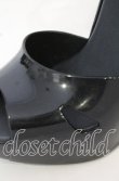 画像5: ヴィヴィアンウエストウッド×Melissa 中古 / スレイブサンダルシューズ 24cm ブラック  O-25-10-19-091-sh-YM-OS (5)