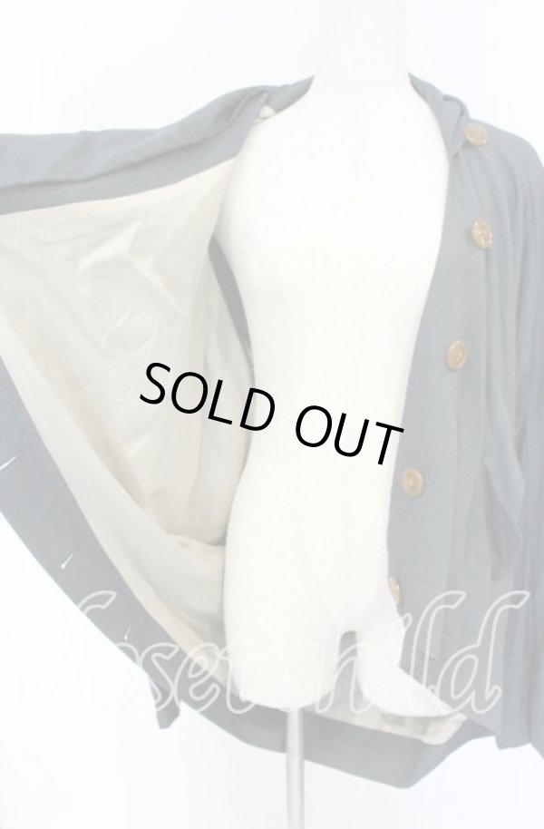 画像8: ヴィヴィアンウエストウッド 中古 / フーデッドドレープアシンメトリージャケット M グレー  O-25-10-19-095-jc-YM-OS (8)