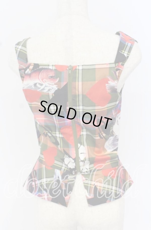 画像4: ANGLOMANIA 中古 / シーモンスターコルセット 40 マルチ  O-25-10-19-096-to-YM-OS (4)