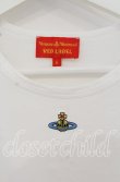 画像2: ヴィヴィアンウエストウッド 中古 / カラーオーブ刺繍Tシャツ S ホワイト  O-25-10-19-104-ts-YM-OS (2)