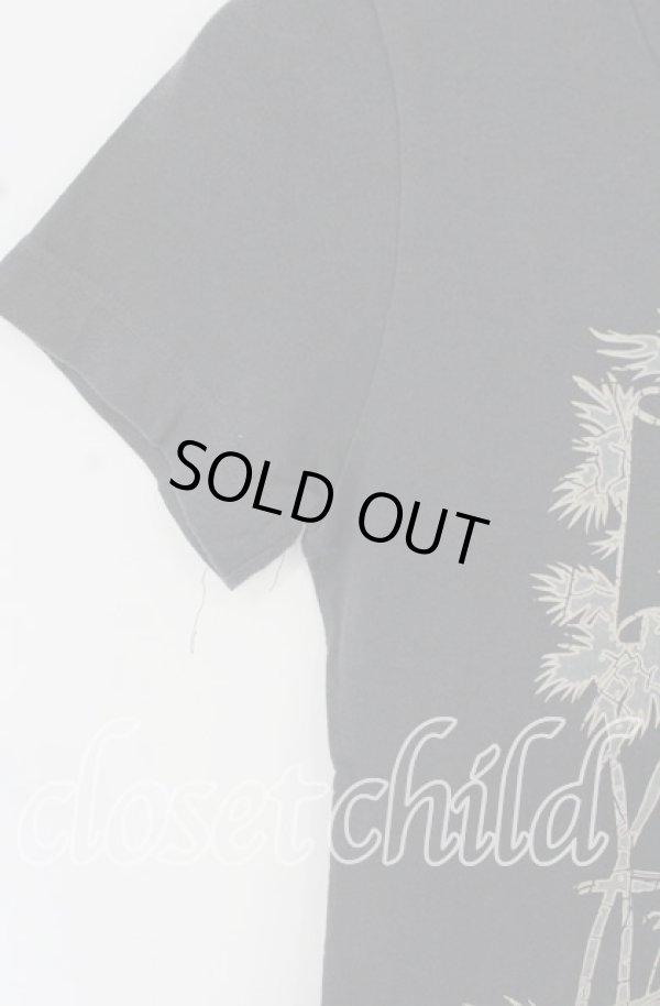 画像2: ヴィヴィアンウエストウッド 中古 / バカンスプリントTシャツ 2 チャコール  O-25-10-19-107-ts-YM-ZH (2)