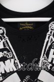画像2: ANGLOMANIA 中古 / PUNK HELL ROUND NECK Tシャツ M ブラック  O-25-10-19-109-ts-YM-OS (2)