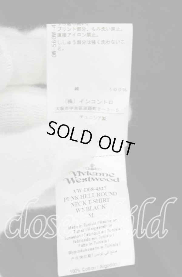 画像5: ANGLOMANIA 中古 / PUNK HELL ROUND NECK Tシャツ M ブラック  O-25-10-19-109-ts-YM-OS (5)