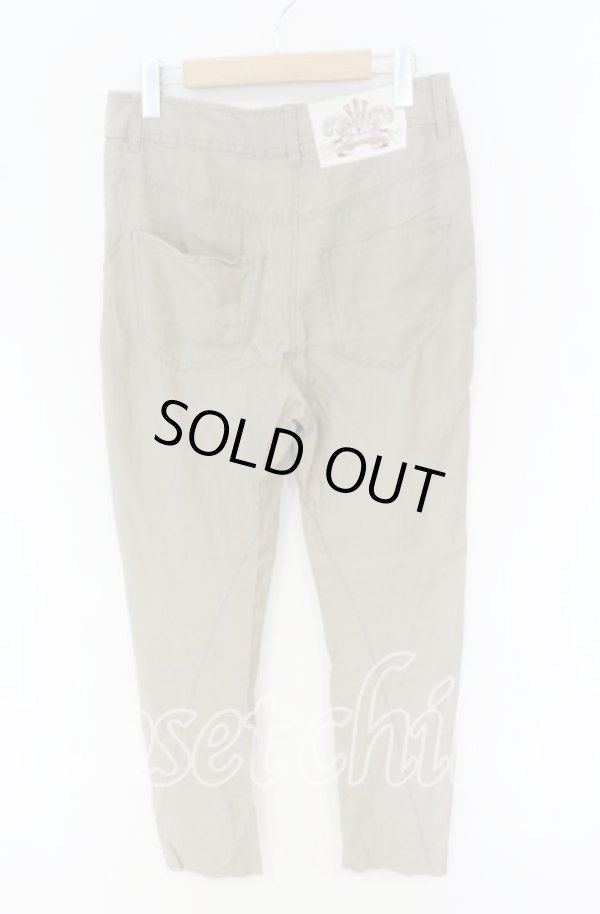 画像3: ヴィヴィアンウエストウッド 中古 / シームパンツ 2 ライトブラウン  O-25-10-19-112-pa-YM-ZH (3)