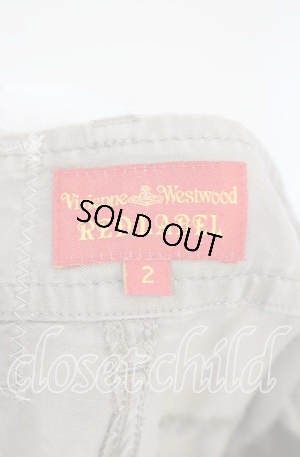 画像5: ヴィヴィアンウエストウッド 中古 / シームパンツ 2 ライトブラウン  O-25-10-19-112-pa-YM-ZH (5)